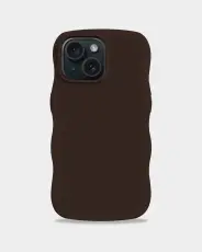 holdit holdit iPhone 15 / 14 / 13 Skal Wavy Chocolate