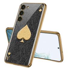 GKK GKK Galaxy S24 Skal H&auml;rdat Glas Electroplate Spade