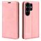  Samsung Galaxy S26 Ultra Fodral Flip Skin Touch Läder Rosa