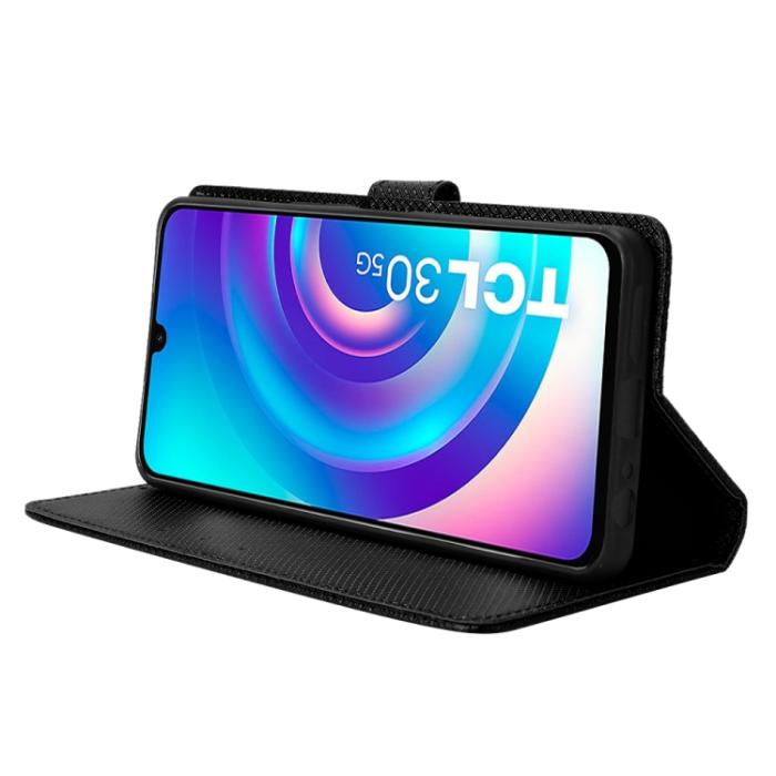 Bild 5,  TCL 30+ (2022) Fodral Vävd Textur Svart