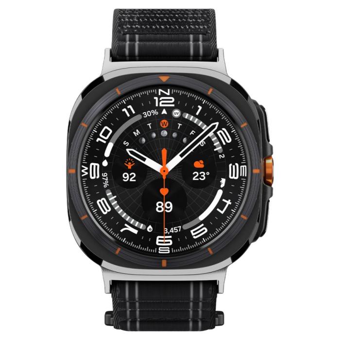 Bild 3, Spigen Spigen Galaxy Watch Ultra (2025) / 47 mm Klockarmband Svart