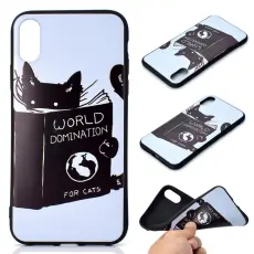  iPhone Xs Max - TPU Skal - Reading Cat