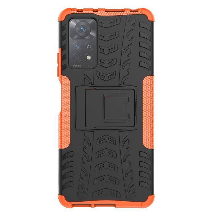 Bild 2,  Xiaomi Redmi Note 11 Pro 5G Skal Stöttåligt med Stöd Orange