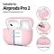 Tech-Protect Tech-Protect AirPods Pro 1/2 Skal Silikon Dusty Pink