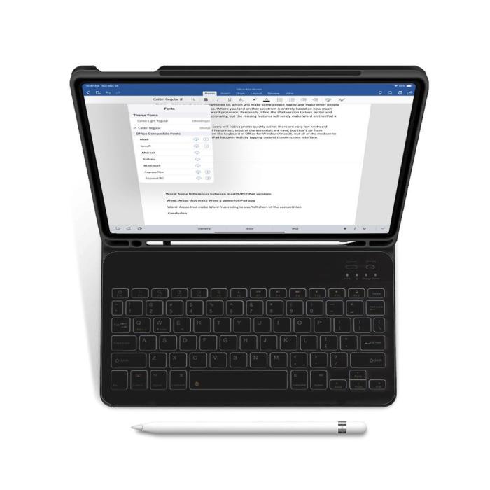 Bild 2, Tech-Protect Tech-Protect iPad 11 2025 / 10.9 2022 Fodral SC Tangentbord