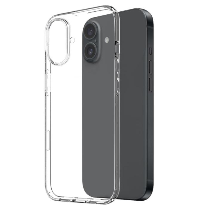 Bild 2, NORTHJO NORTHJO iPhone 16 Plus 3in1 Komplett Skyddspaket Transparent