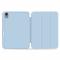  iPad Mini 2024/2021 Fodral Slim Tri-Fold Pennhållare Ljus Blå