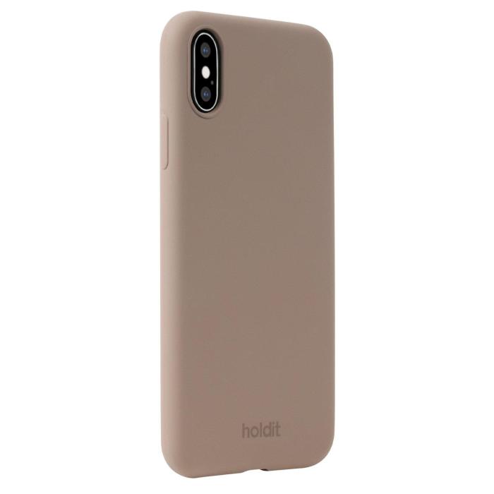 Bild 2, holdit holdit iPhone X/Xs Mobilskal Silikon Mocha Brown