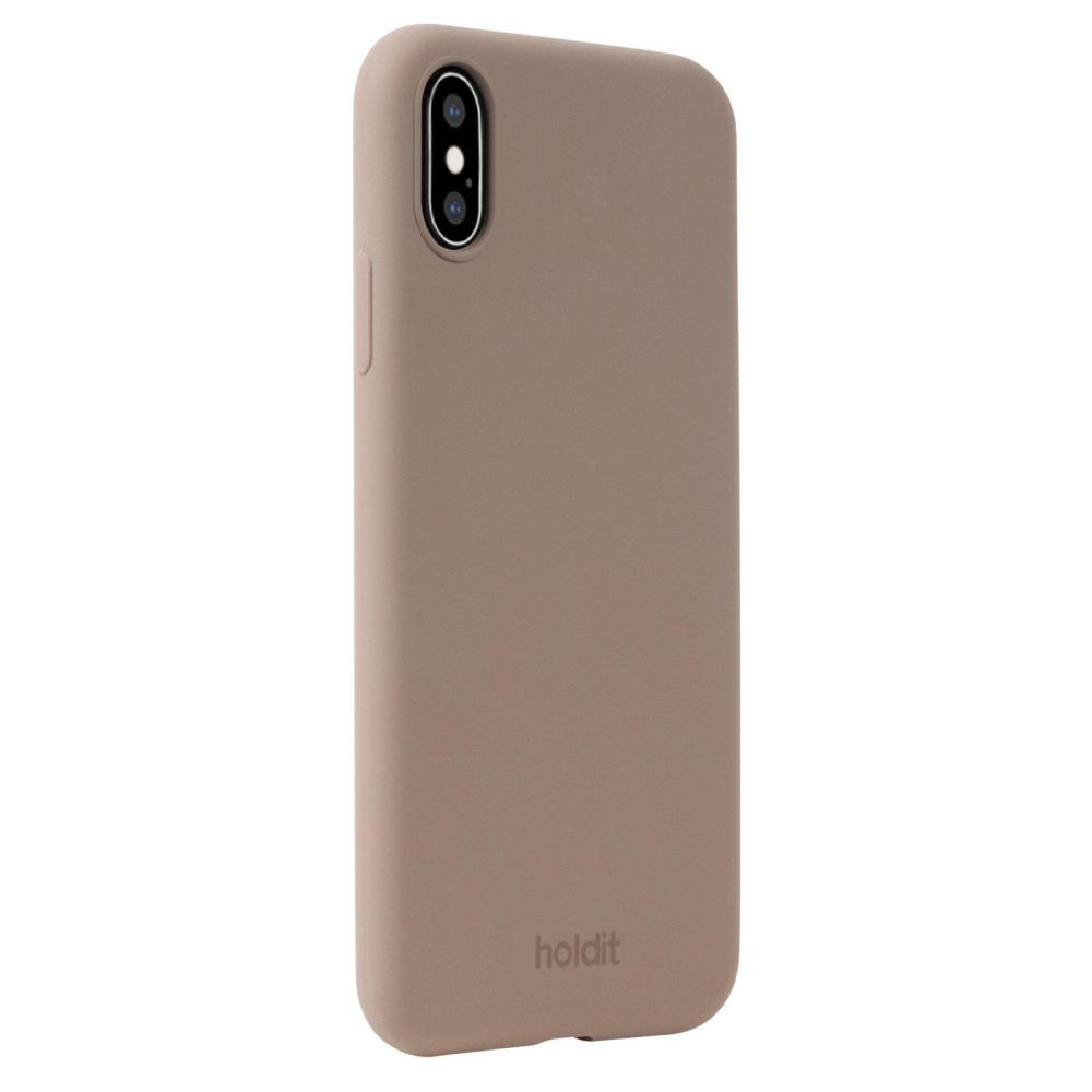 holdit holdit iPhone X/Xs Mobilskal Silikon Mocha Brown