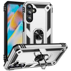  Samsung Galaxy A15 5G Skal Armor Ring Hybrid Silver
