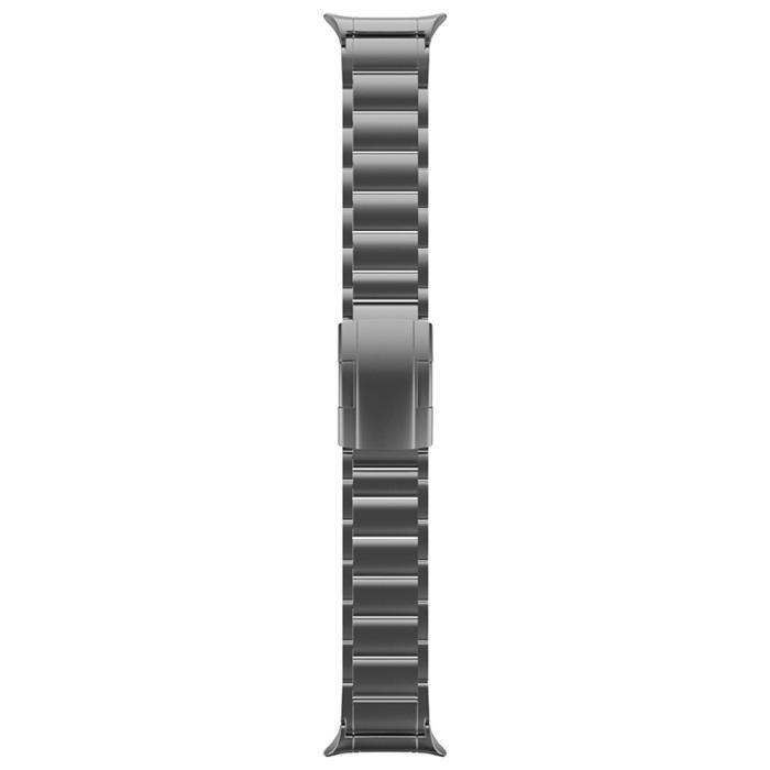 Bild 3,  Samsung Galaxy Watch 8 46/44/40 mm Armband Metall Grå