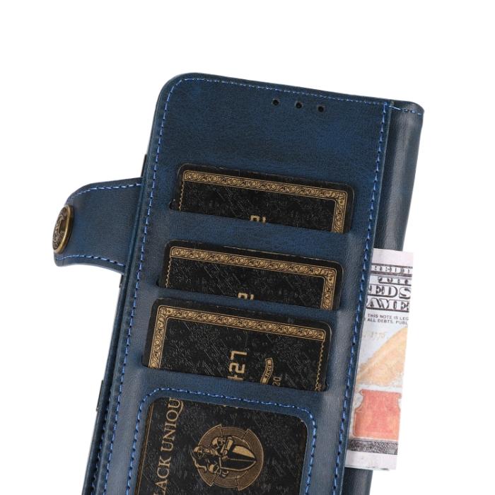 Bild 5, KHAZNEH KHAZNEH Samsung Galaxy S22 Fodral Läder Blå