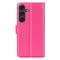  Samsung Galaxy S25 Fodral Litchi Läder Rosa