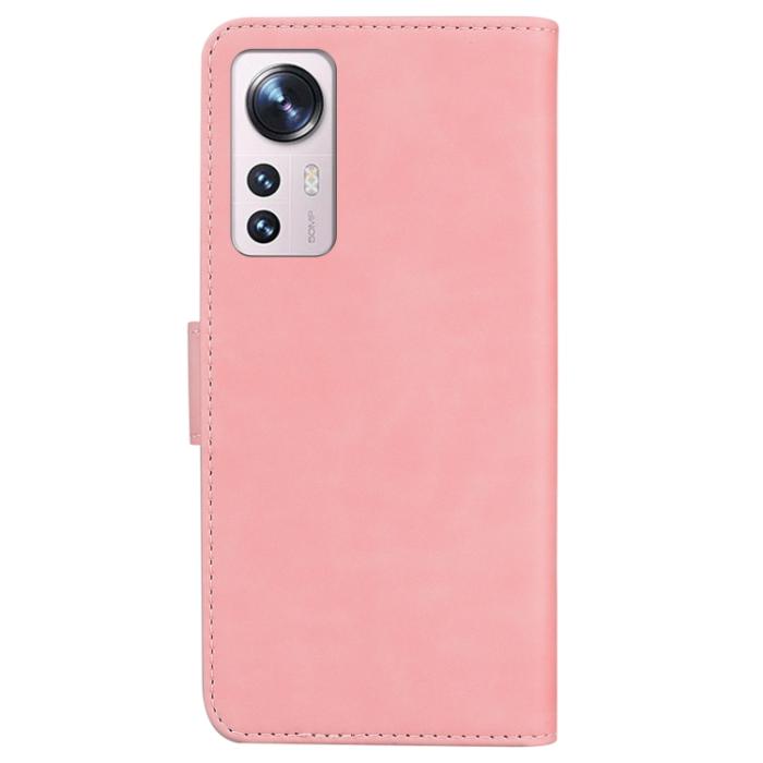 Bild 3,  Xiaomi 12 Pro Fodral Skin Touch Ljus Rosa