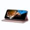LC.IMEEKE LC.IMEEKE Galaxy S24 Fodral Flip Läder Roséguld