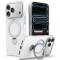  iPhone 17 Pro Max Skal MagSafe Kickstand Hybrid Vit