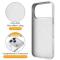  iPhone 17 Pro Max Skal MagSafe Kickstand Hybrid Vit