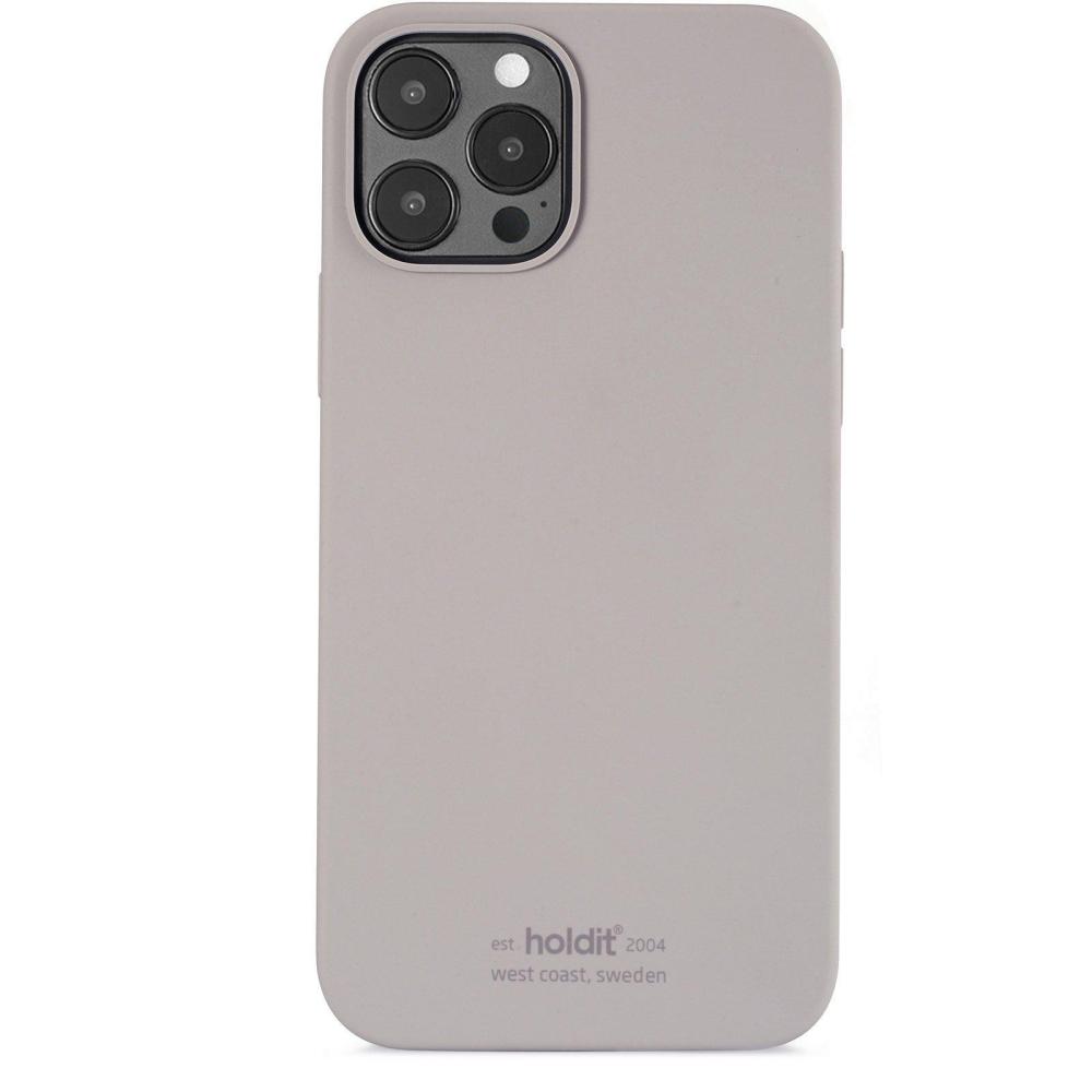 holdit iPhone 12 Pro Max - holdit Mobilskal Silikon - Taupe