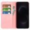  Samsung Galaxy S26 Ultra Fodral Flip Skin Touch Läder Rosa