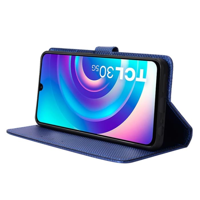 Bild 5,  TCL 30+ (2022) Fodral Vävd Textur Blå