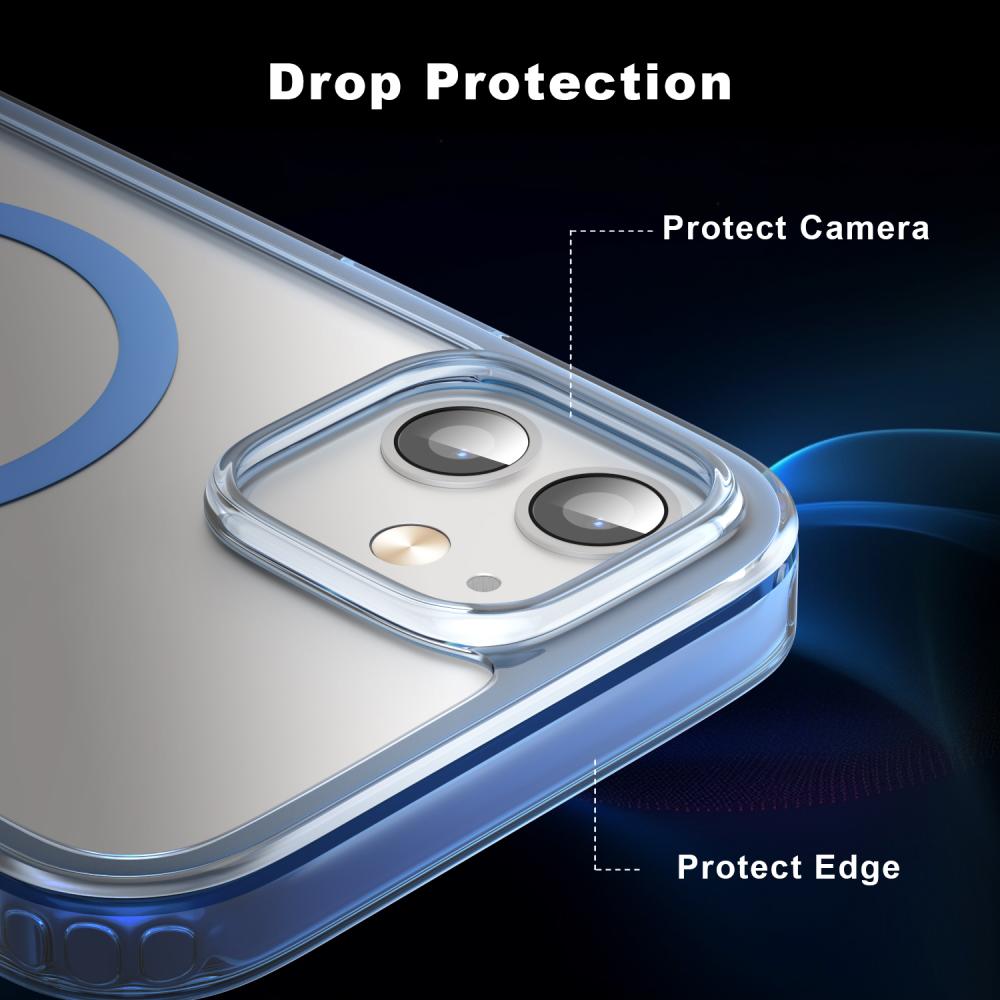 ColorPop ColorPop iPhone 12/12 Pro Skal CH MagSafe Transparent/Vit