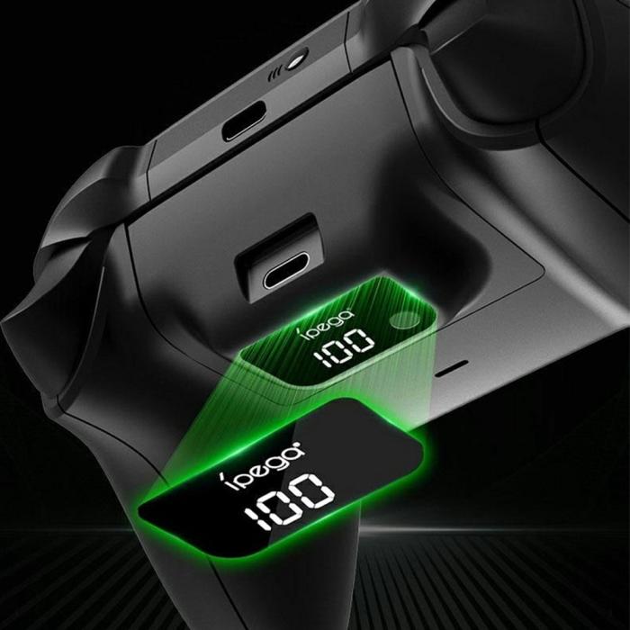 Bild 3, iPega iPega 1400 mAh Batteripaket Med Display För Xbox X/S Handkontroll Vit