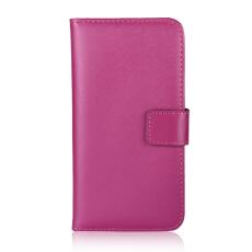  Sony Xperia 1 - Pl&aring;nboksfodral I &Auml;kta L&auml;der - Rosa