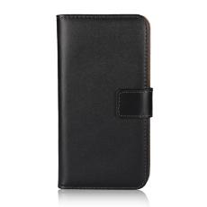 MyCase Xiaomi 14T Fodral I &Auml;kta L&auml;der Svart