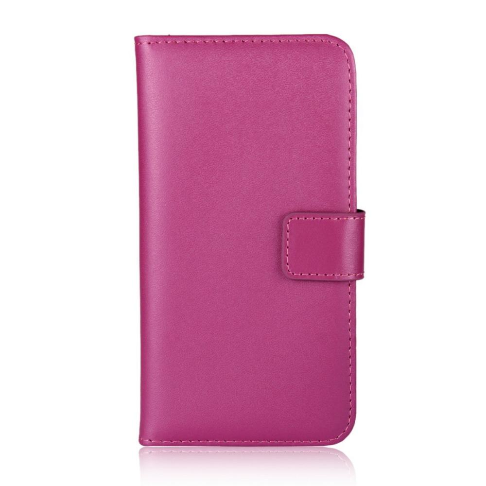  Huawei P40 Pro - Plånboksfodral I Äkta Läder - Rosa