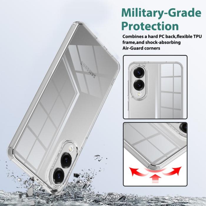 Bild 4,  Samsung Galaxy S25 Edge Skal TPU / Akryl Transparent
