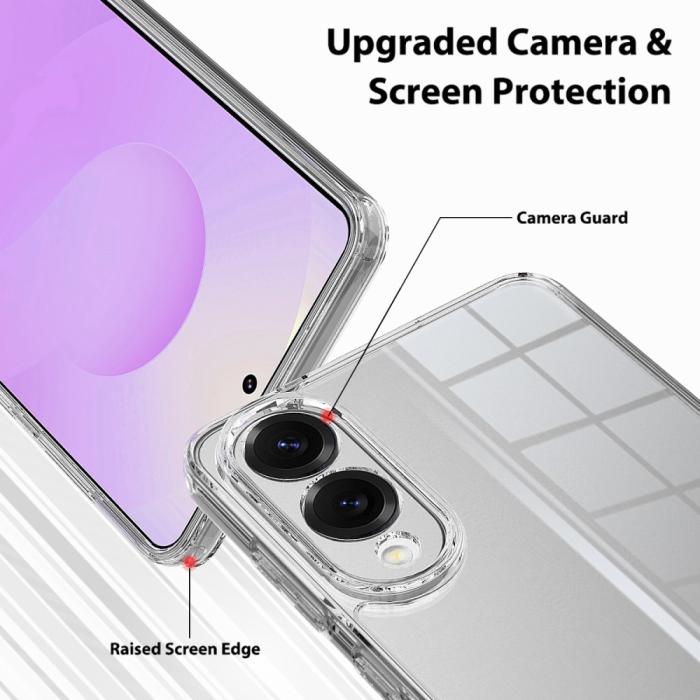 Bild 6,  Samsung Galaxy S25 Edge Skal TPU / Akryl Transparent