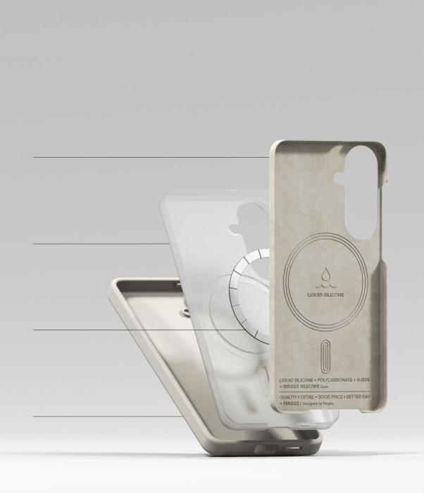 Bild 5, Ringke Ringke Samsung Galaxy S26 Skal MagSafe Silicone Stone