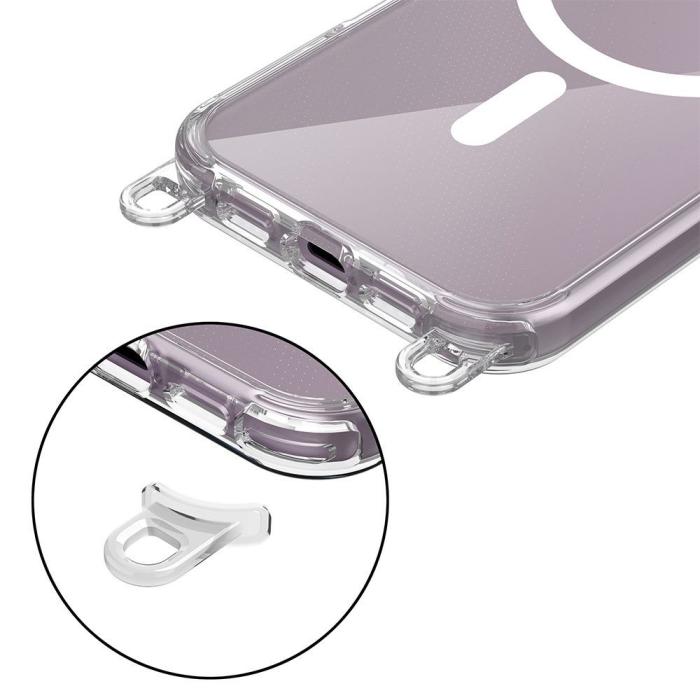 Bild 3, Tech-Protect Tech-Protect iPhone 17e / 16e Skal MagSafe FlexAir Chain