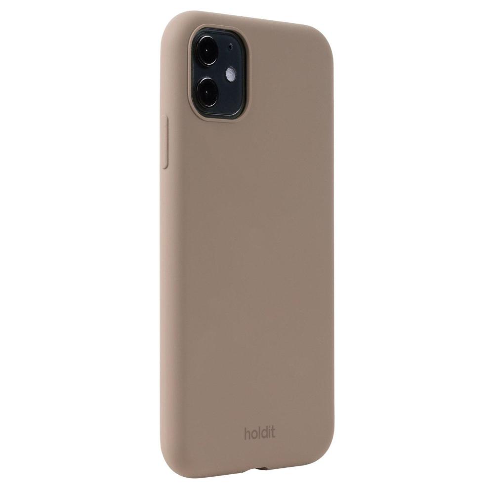 holdit holdit iPhone 11/XR Mobilskal Silikon Mocha Brown