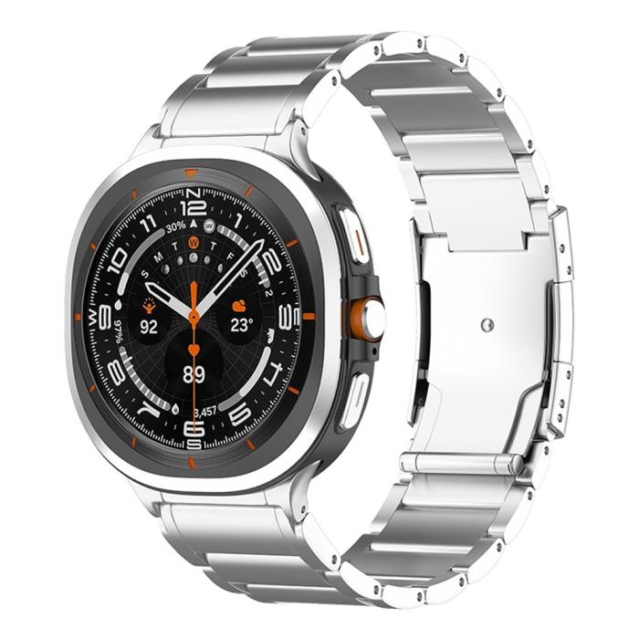 Bild 2,  Samsung Galaxy Watch 8 46/44/40 mm Armband Metall Silver