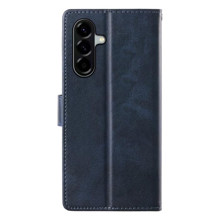 Bild 6,  Samsung Galaxy A37 5G Fodral Läder Blå