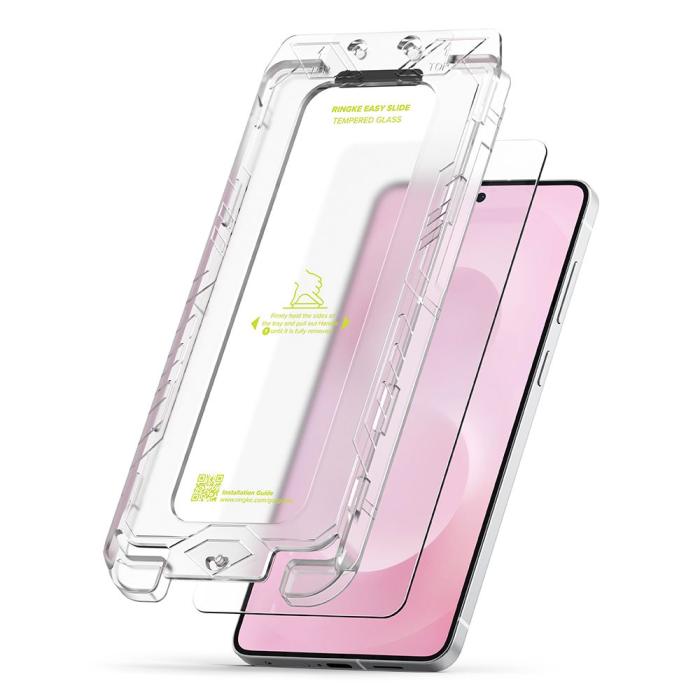 Bild 2, Ringke Ringke Galaxy S25 Edge 2-PACK Easy Slide Skärmskydd Härdat Glas