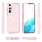  Samsung Galaxy S23 Skal Glitter Hybrid Rosa