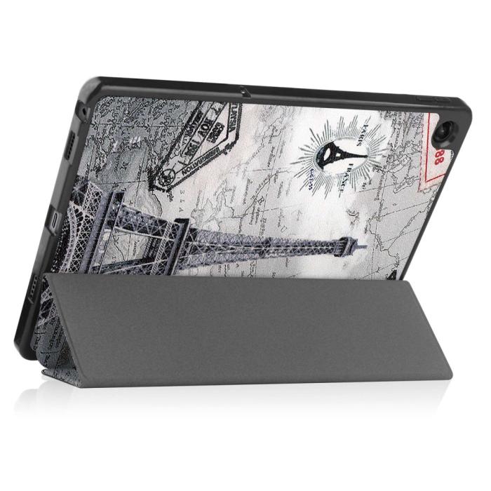 Bild 5,  Lenovo Tab M10 Plus Gen 3 Fodral Tri-Fold Eiffeltornet