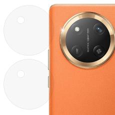  Honor Magic7 Lite 2-PACK Linsskydd H&auml;rdat Glas Transparent
