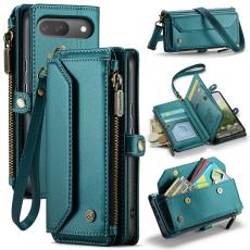CASEME CASEME Google Pixel 10/10 Pro / 9/9 Pro Fodral L&auml;der Gr&ouml;n
