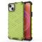  iPhone 15 Plus Skal Honeycomb Shockproof Grön