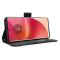 Motorola Edge 50 Fusion 5G Fodral Med Avtagbart Kortfodral Svart