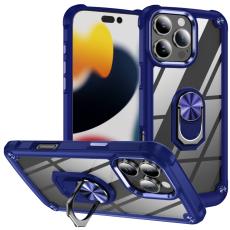  iPhone 16 Pro Max Skal Shockproof Ring Hybrid Bl&aring;