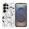  Samsung Galaxy S26 Ultra Skal Marmor TPU Vit
