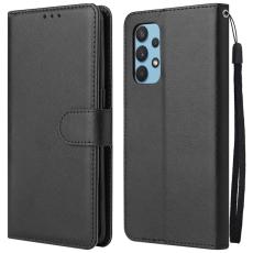  Samsung Galaxy A04s / A13 4G/5G Fodral Solid L&auml;der Svart