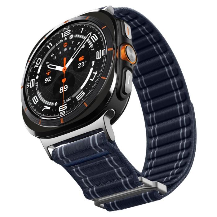 Bild 2, Spigen Spigen Galaxy Watch Ultra (2025) / 47 mm Klockarmband Navy