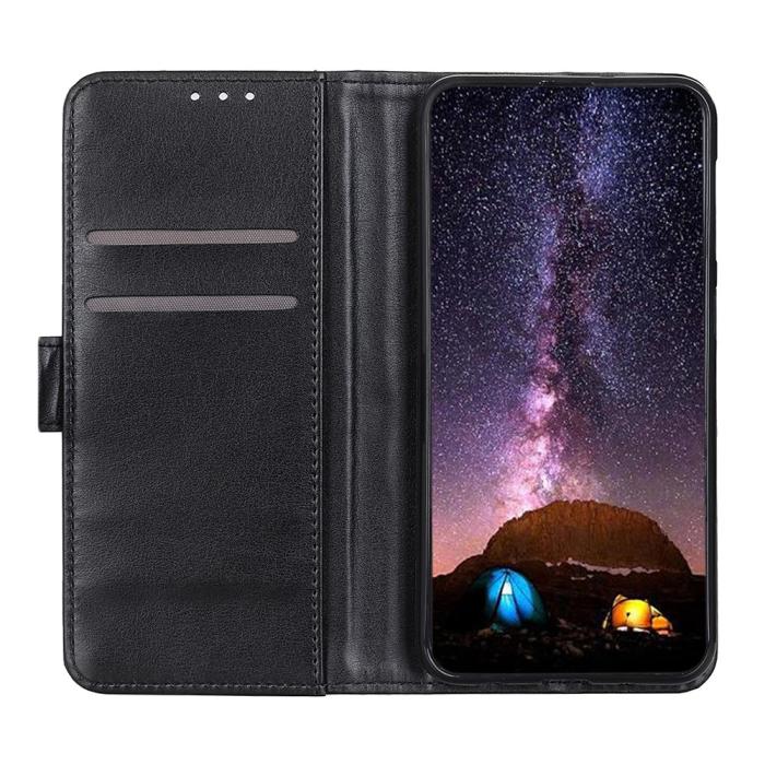 Bild 5,  Samsung Galaxy A72 - Nit Dekor Läder Fodral - Svart