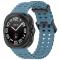  Galaxy Watch Ultra (2025) / 47 mm Armband Wave Design Blå