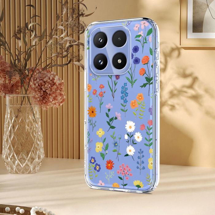 Bild 4,  Xiaomi 17 Skal TPU Blommor Prästkragar